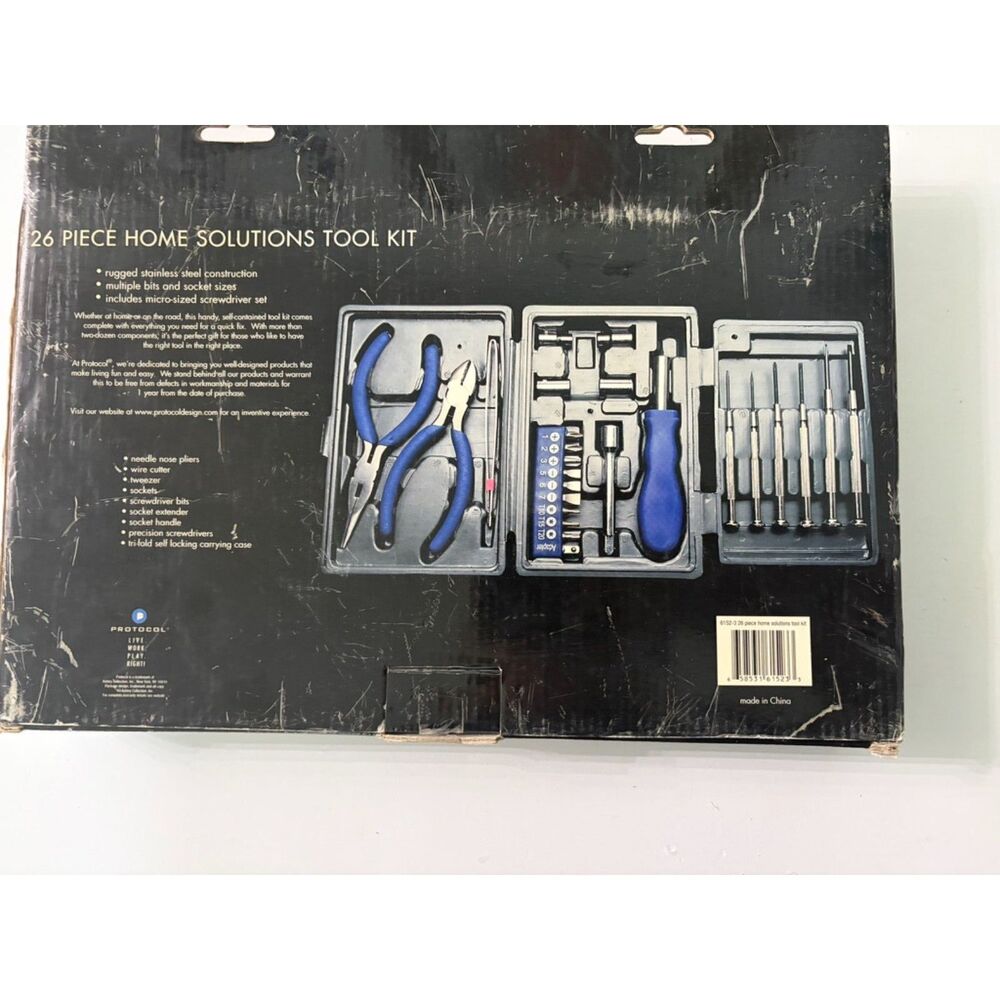 26 pc home solutions tool kit NEW